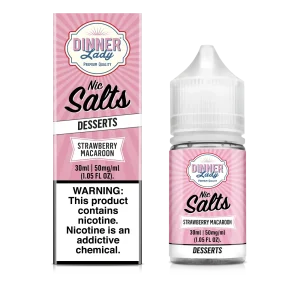 Strawberry Macaroon SALT - Dinner Lady - 30mL