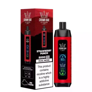 Strawberry Punch Al Fakher Crown Bar 8000 Pro