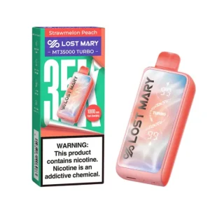 Strawmelon Peach Lost Mary MT35000 Turbo Disposable Vape