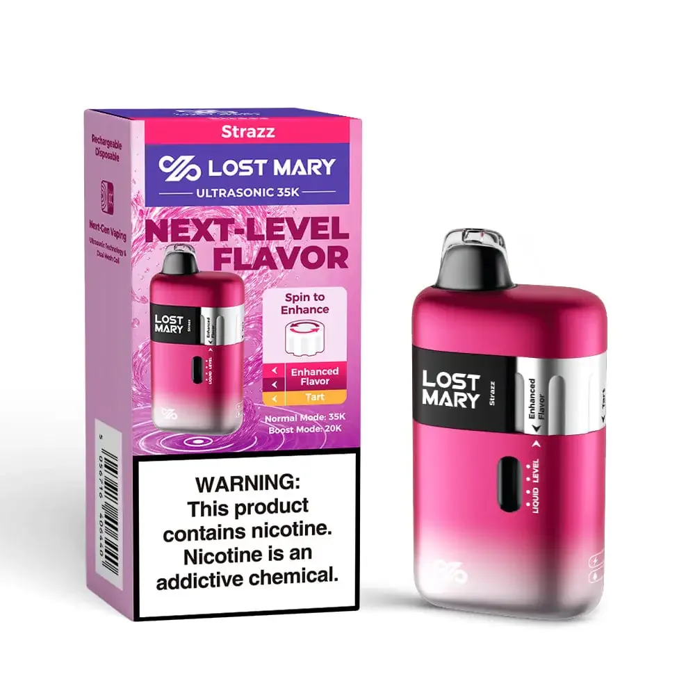 Strazz - Lost Mary Ultrasonic 35k Disposable Vape