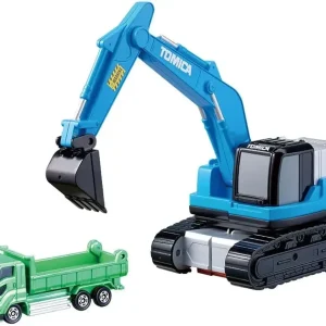 Takara Tomy Tomica Crew Town Transforming Excavator Toy Ages 3+