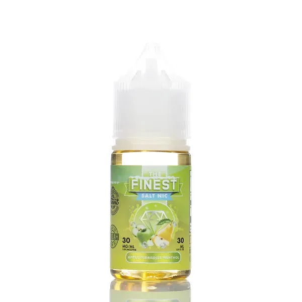 The Finest E-Liquid – Salt Nic Series – Apple Pearadise Menthol – 30ml (DISCONTINUED) - Image 2
