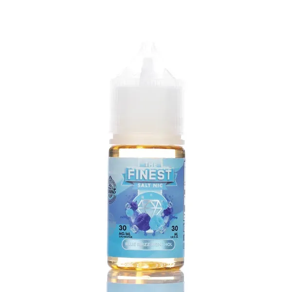 The Finest E-Liquid – Salt Nic Series – Blue Razz Menthol – 30ml (DISCONTINUED) - Image 2