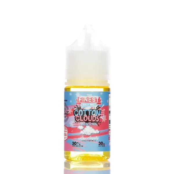 The Finest E-Liquid – Salt Nic Series – Cotton Clouds Menthol – 30ml (DISCONTINUED) - Image 2