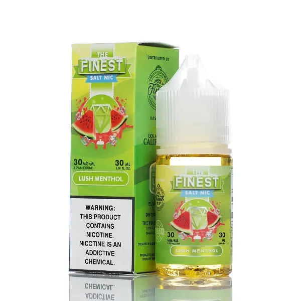 The Finest E-Liquid – Salt Nic Series – Lush Menthol – 30ml (DISCONTINUED)