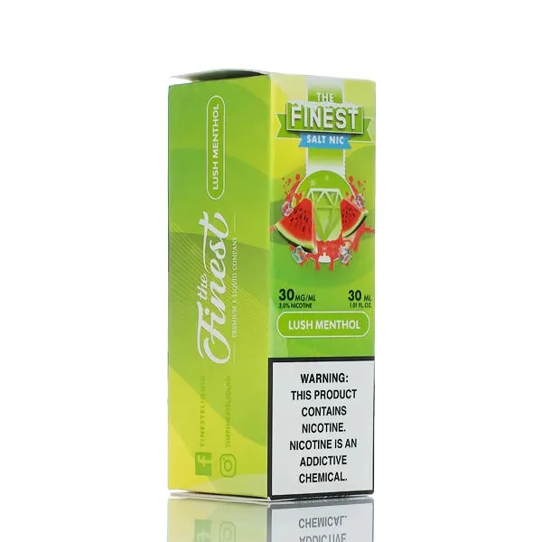 The Finest E-Liquid – Salt Nic Series – Lush Menthol – 30ml (DISCONTINUED) - Image 2