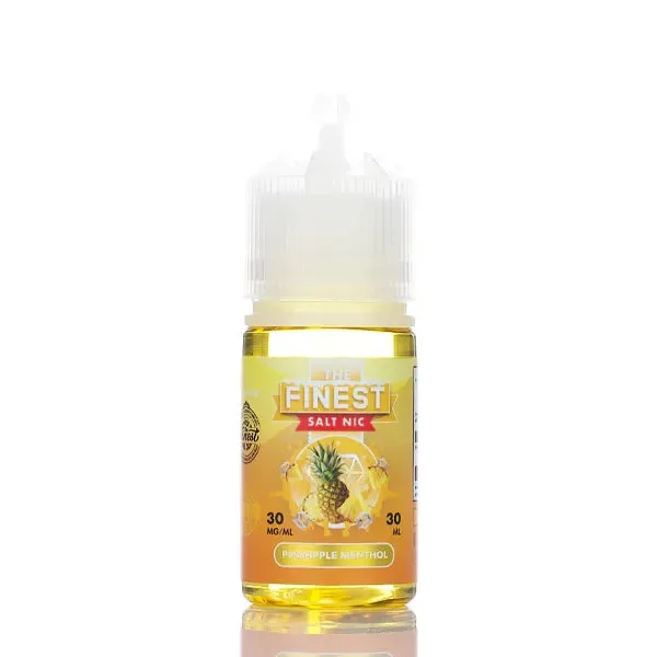 The Finest E-Liquid – Salt Nic Series – Pineapple Menthol – 30ml (DISCONTINUED) - Image 2