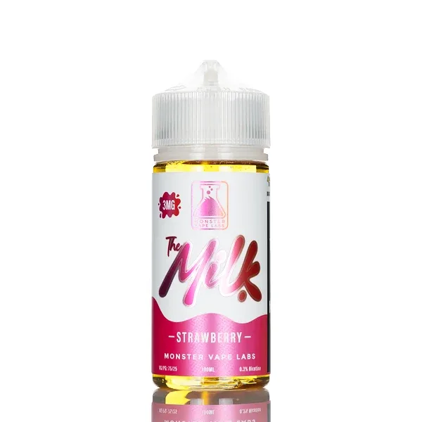 The Milk E-Liquid - Strawberry - 100mL - Image 2