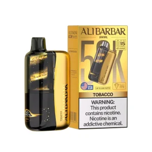 Tobacco - Alibarbar Swirl 50k Disposable Vape