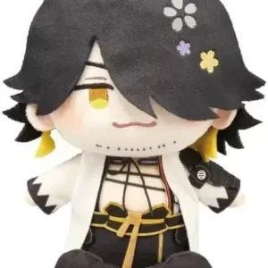Touken Ranbu Plush A3 Nagaso Nekotetsu Polyester Figure 6-7in