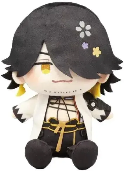 Touken Ranbu Plush A3 Nagaso Nekotetsu Polyester Figure 6-7in