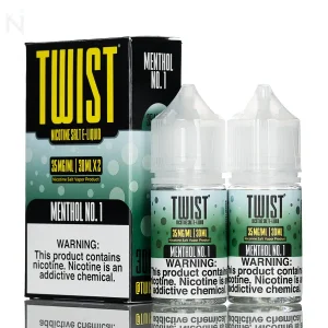 Twist Salt – Menthol No. 1 – 30mL x 2