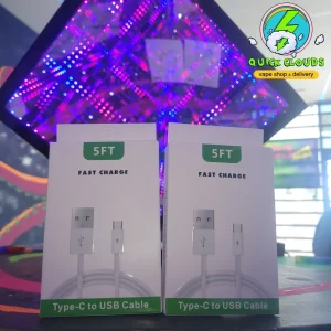 Type C to USB 5ft Charging Cable