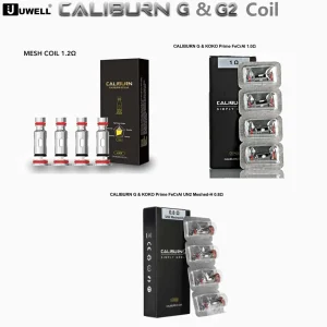 Uwell Caliburn G COIL KOKO PRIME & G2 COIL : For G / G2 / GK2 / TENET / GZ2