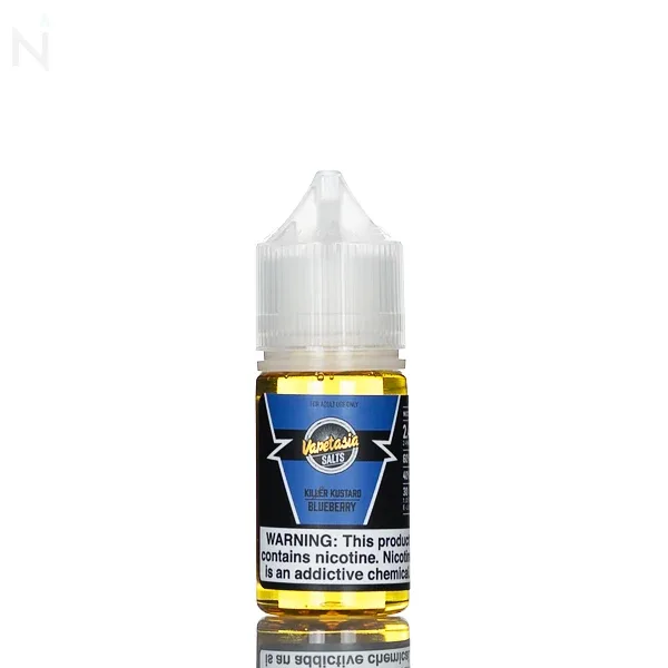 Vapetasia E-Juice Salt - Killer Kustard Blueberry - 30ml - Image 2