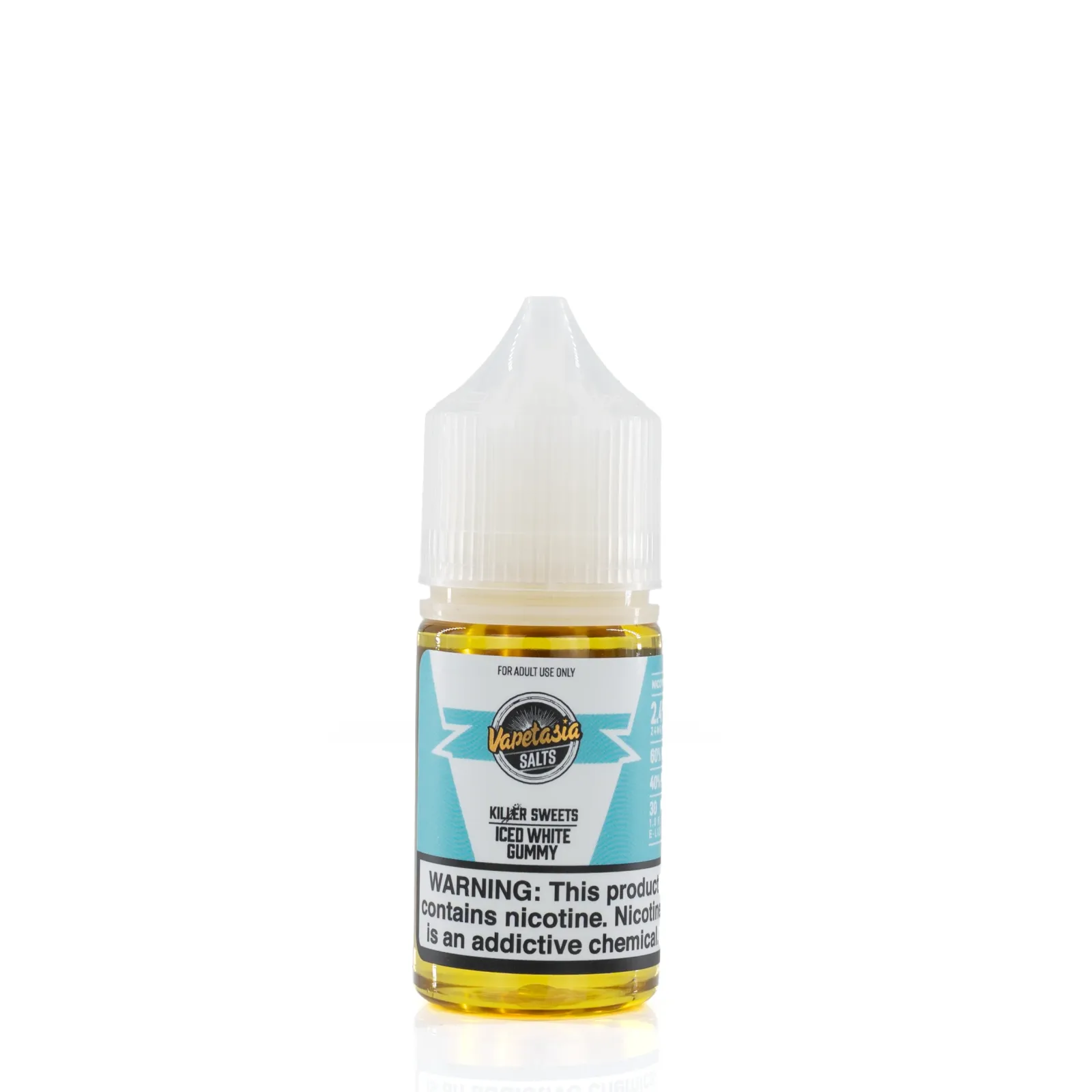 Vapetasia E-Liquid Salt Nic - ICED White Gummy - 30ml - Image 2