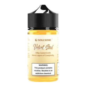 Velvet Soul Vanilla Custard Vape Juice by SoulSome