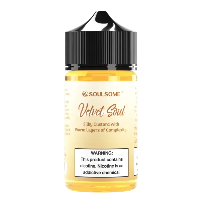 Velvet Soul Vanilla Custard Vape Juice by SoulSome
