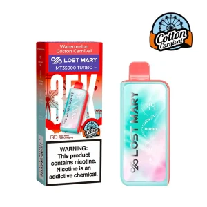 Watermelon Cotton Carnival - Lost Mary MT35000 Turbo Cotton Carnival Edition Disposable Vape