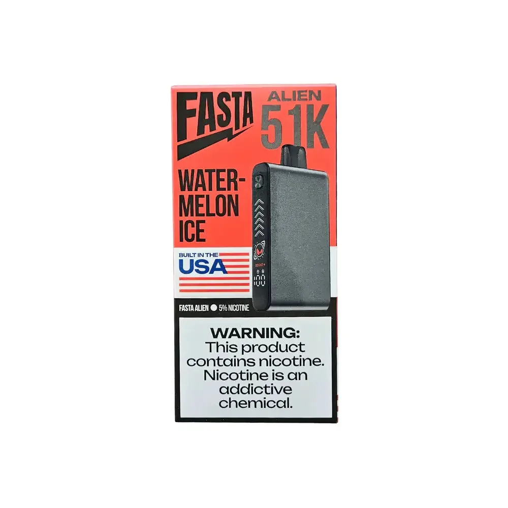 Watermelon Ice - FASTA Alien 51k Disposable