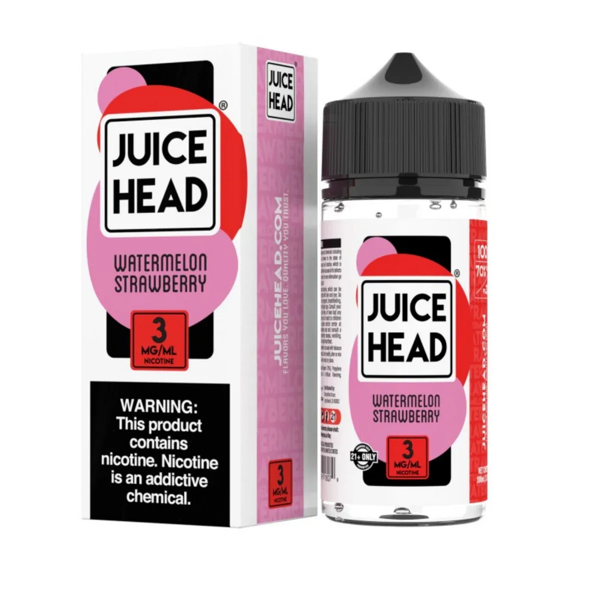 Watermelon Strawberry Juice Head