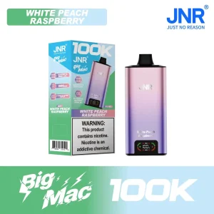 White Peach Raspberry - JNR Big Mac 100k Disposable Vape