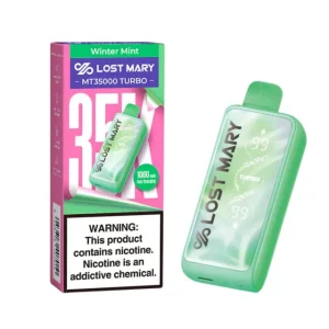 Winter Mint Lost Mary MT35000 Turbo Disposable Vape