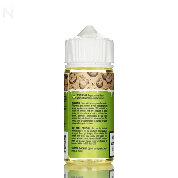 Yogi Delights E-Liquid - Green Apple Ice - 100mL - Image 2