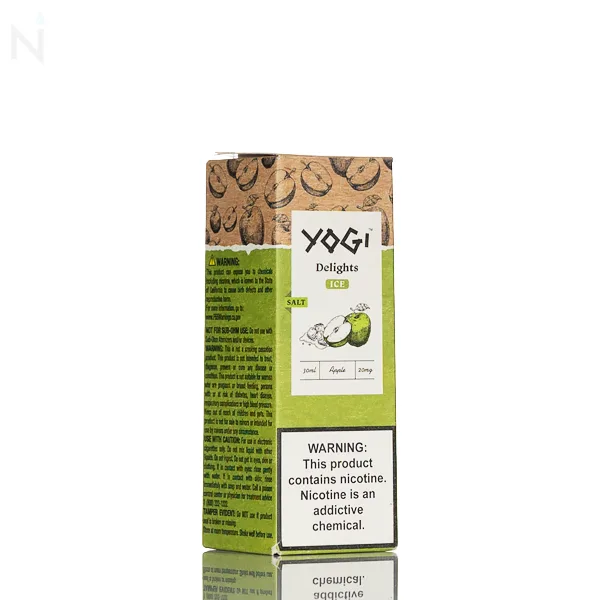 Yogi Delights Salt Green Apple Ice – 30mL - Image 2