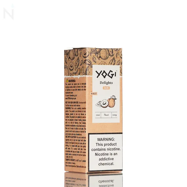 Yogi Delights Salt Peach Ice – 30mL - Image 2