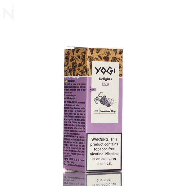 Yogi Delights Salt Purple Grape Ice – 30mL - Image 2
