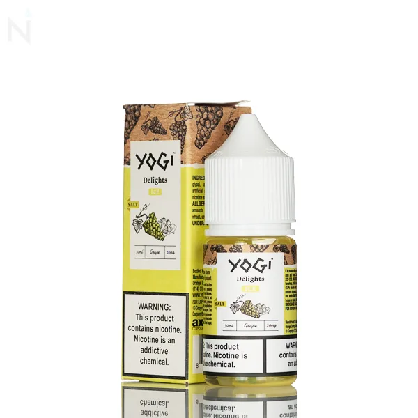 Yogi Delights Salt White Grape Ice – 30mL
