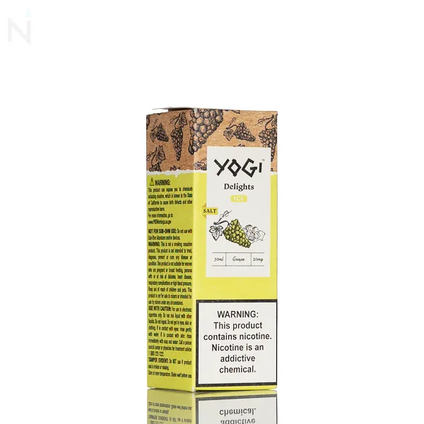 Yogi Delights Salt White Grape Ice – 30mL - Image 2
